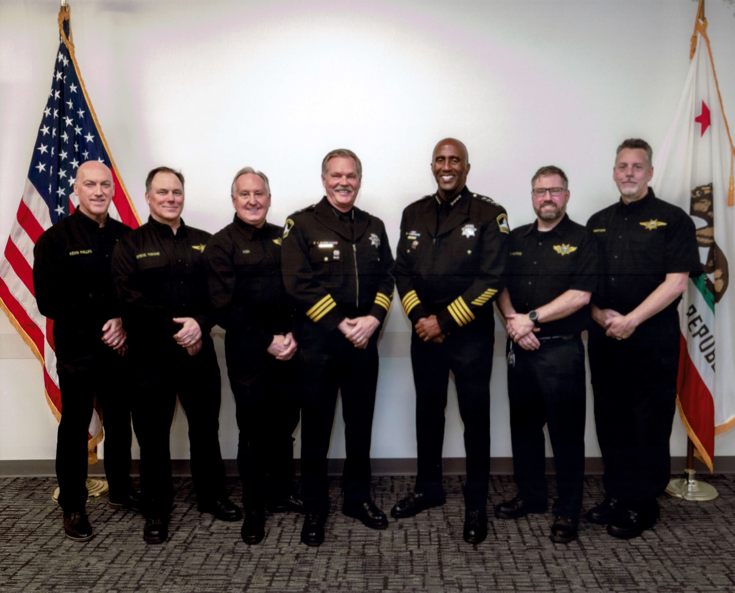 2023 Board of Directors with Sheriff Jim Cooper and Undersheriff Mike Ziegler